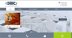 Desktop Screenshot of dmcabc.com.br